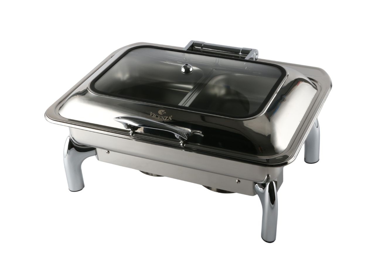 DANIA Hidraulic Chafing Dish 9L Silver VCF015-S
